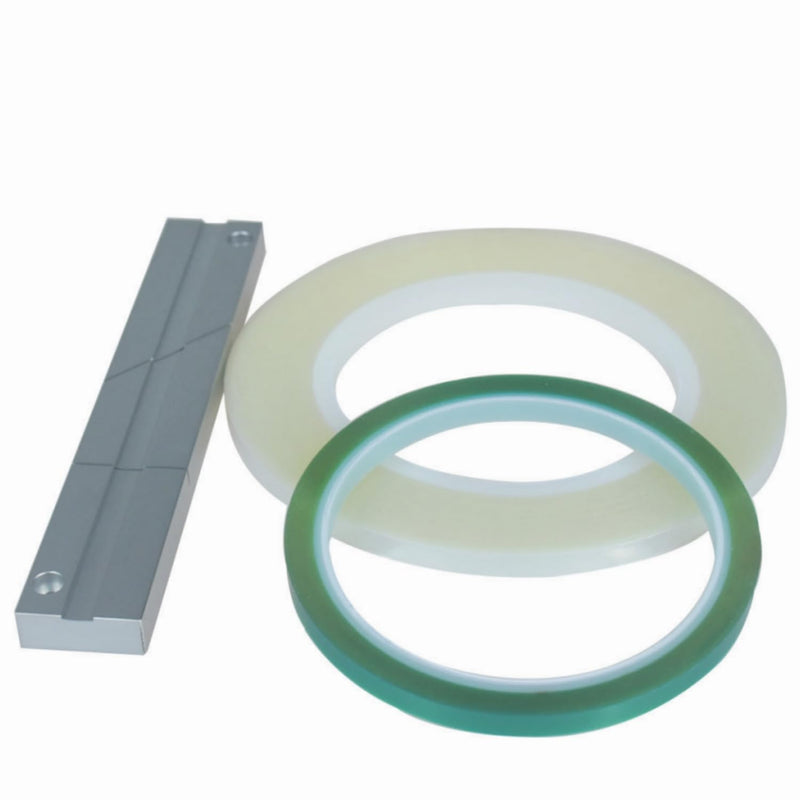 Tape Splicing Block Set 1/4 10 Inch Professional with Leader Tapes for Revoxsonido 1/4 10 Inch Open Reel to Reel Tape Media