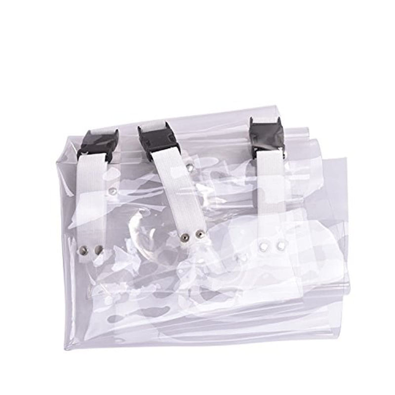 Dental Chair Foot Cover Pad, Plastic Washable Clinic Unit Protector, Transparent Dustproof Mat