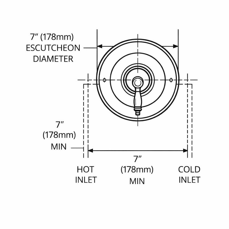 Moen Brantford Chrome Posi-Temp Pressure Balancing Traditional Tub and Shower Lever Handle, Valve Required, T2151 1 Count