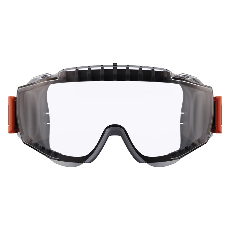 Ergodyne Skullerz Modi Protective OTG Safety Goggle, Indirect Venting, Anti Fog, Scratch Resistant Full Field of Vision and Over-the-glasses Design Clear Lens