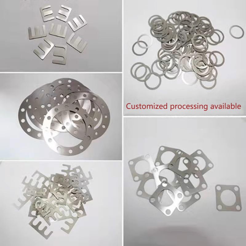 304 Stainless Steel Sheets, 304 Stainless Plates 1pcs/Package 0.2" x 6" x 6", Thickness 0.2"/5mm, W*L=6" x 6"/150x150mm. Width*Length=6inch/150mm * 6inch/150mm Thickness:0.2inch/5mm