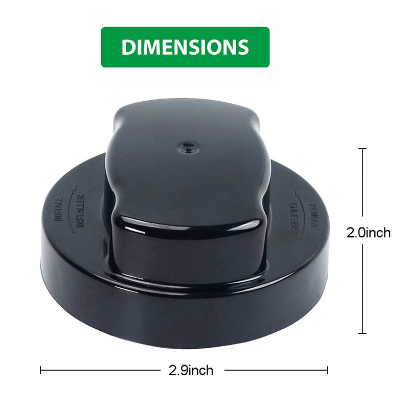 8 Pack Photocell Cap,TwistLock Photocell Shorting Cap,Photo Control Sensor Receptacle with Surge Protection,Dusk to Dawn 3 Prong Bypass Cap Black 8 Pack