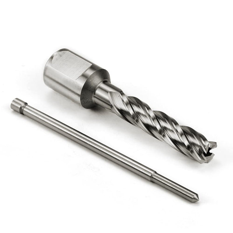OSCARBIDE 7/16" x 2" HSS Annular Cutter 3/4" Weldon Shank Mag Drill Bit | 2 Flat | 7/16"Cutting Diameter | 2"Cutting Depth | Burr-Free Holes | Rapid Chip Removal | 10x Faster Than Twist Drills
