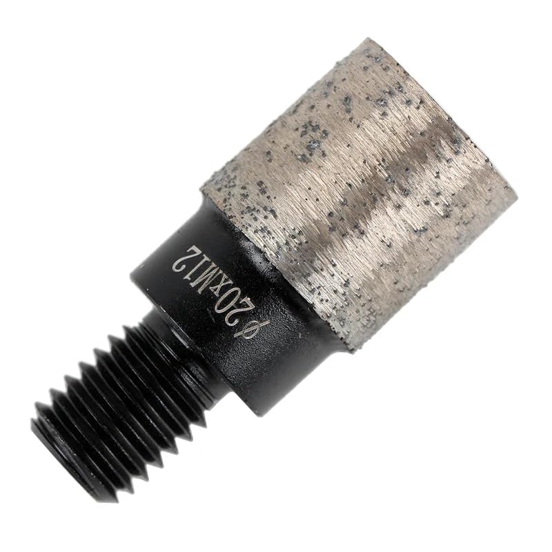 Raizi CNC Incremental Cutting Finger Bits for Granite, Marble, 20 x 20T, M12 Thread (1 pc)