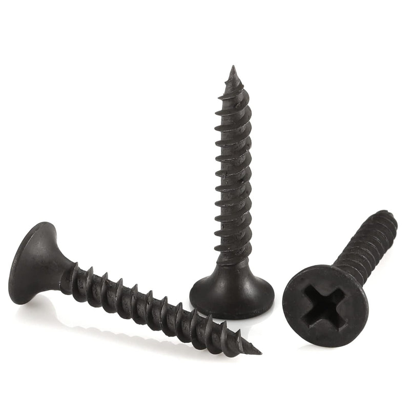 #6 x 1 Coarse Thread Sharp Point Drywall Screw, #2 Bugle Head Screw for Drywall Sheetrock, 100 Pack #6 x 1" (100 PCS) - NewNest Australia