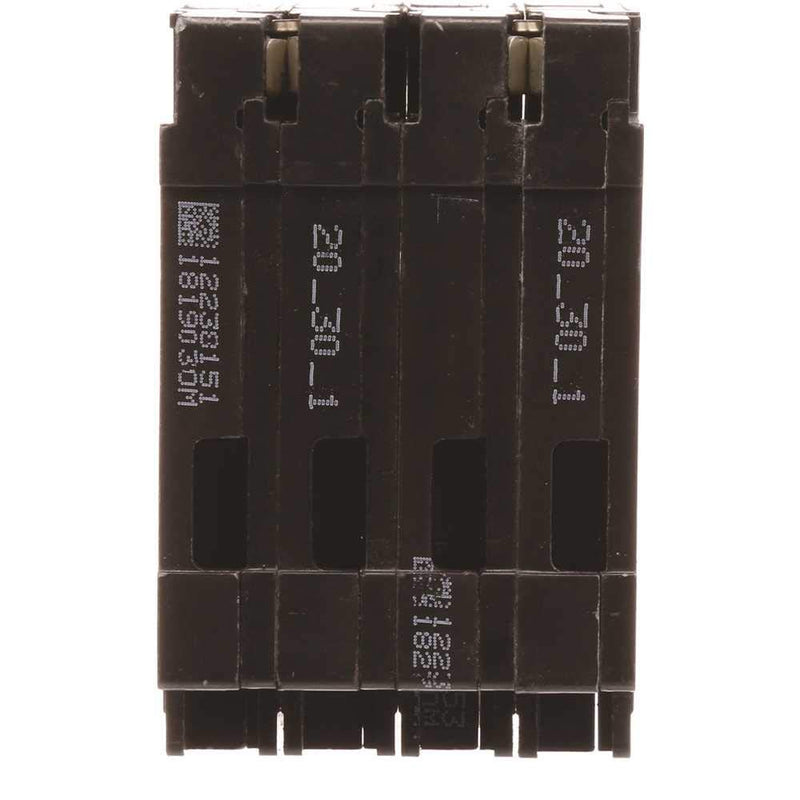 SIEMENS Q22030CT 30 Double Two 20-Amp Single Pole Circuit Breaker, As Shown in The Image