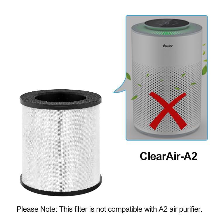 VEWIOR Official Air Purifier Replacement Filter for D10N