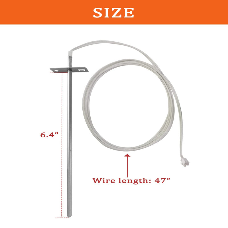 Replacement for RTD Temperature Sensor Probe, Compatible with Camp Chef Wood Pellet Grills, Replace for Part PG24-44 RTD Probe