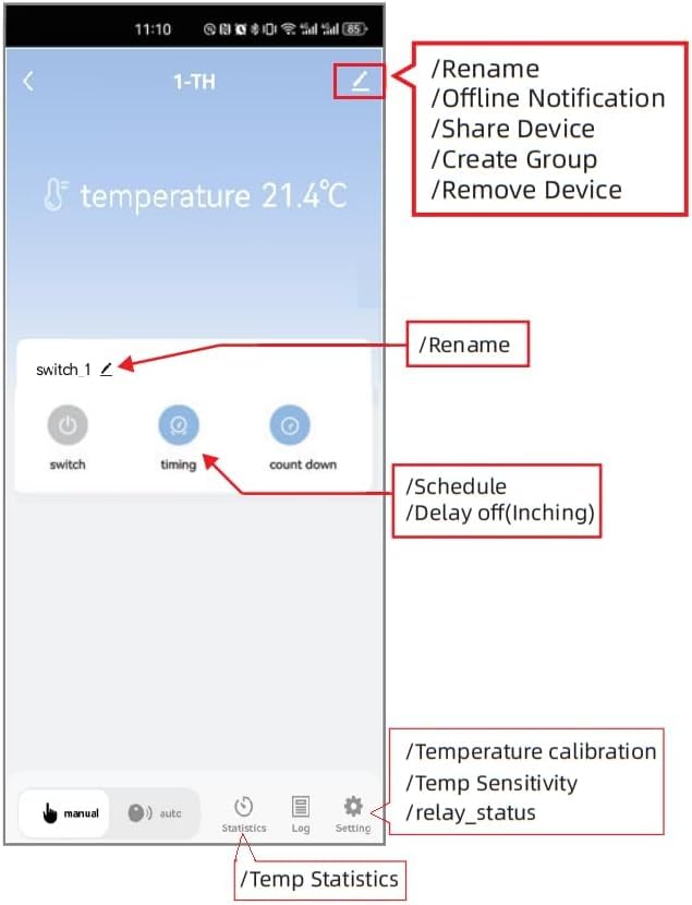 Zigbee 1CH 85-250VIntelligent Temperature Sensor,High Precision Waterproof Probe Sensor,Wireless Intelligent Monitoring,Tuya app Remote Smart Switch(tuya zigbee hub needed) 1CH 120V