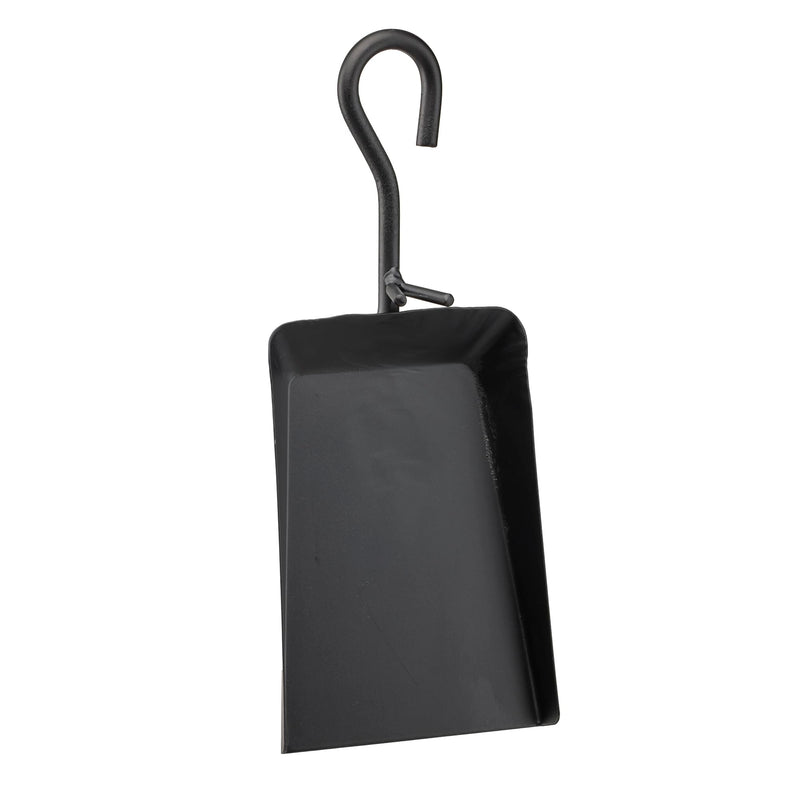 UniFlame Black Fireplace Ash Shovel and Brush Set with Pan