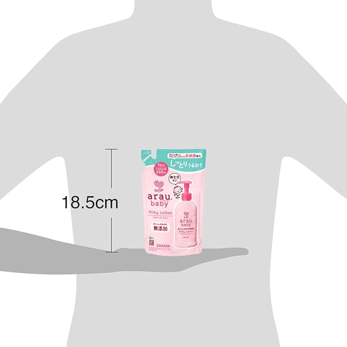 arau.baby Arau Baby Milky Lotion Refill, 9.2 fl oz (260 ml) - NewNest Australia