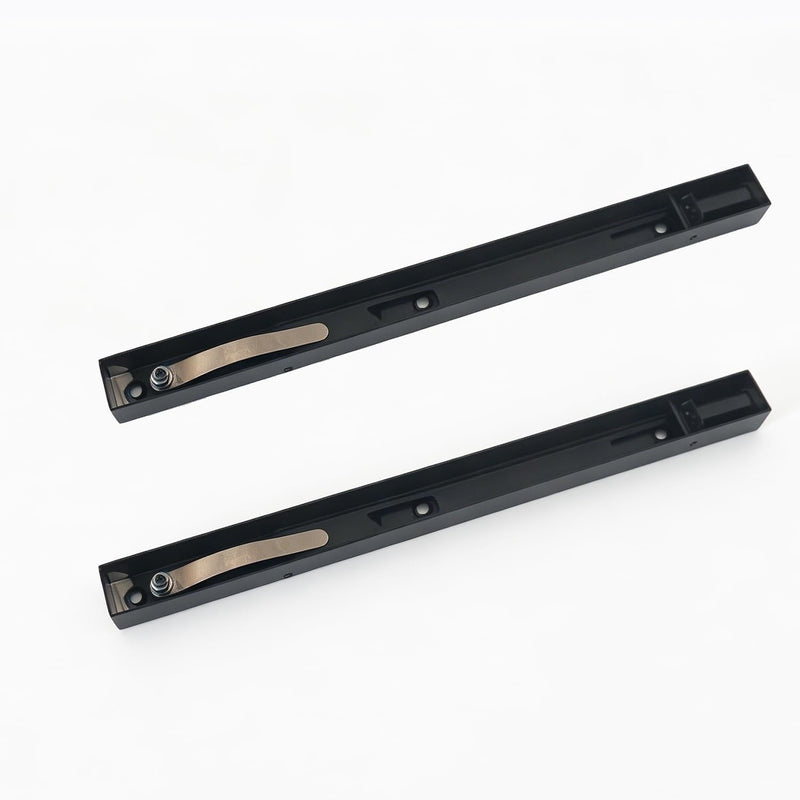 2Pcs 12 Inch Flush Bolt for Double Door, Stainless Steel Door Bolts, Metal Flush Latch Bolts with Screws for French Door, Bedrooms