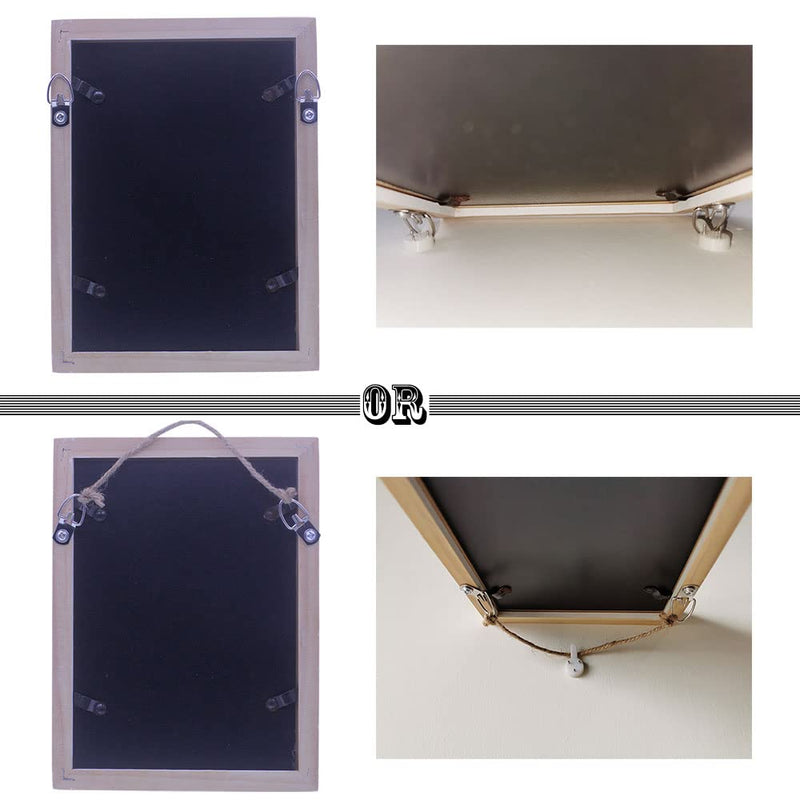 D-Ring Picture Hangers with Screws, 50 Pcs Single Hole Picture Hanging Hardware, Picture Hooks for Mirror, Clock, Decoration, Paintings, Artwork Picture Frame