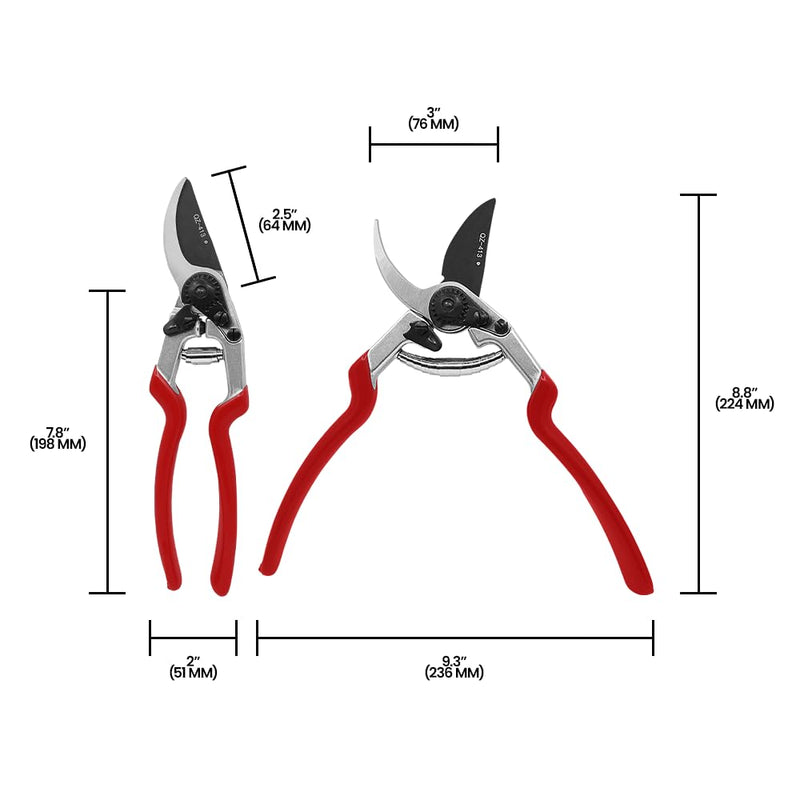 Zenport QZ413 Pruning Shears, Extra Long Handles, 0.9-Inch Cut 1
