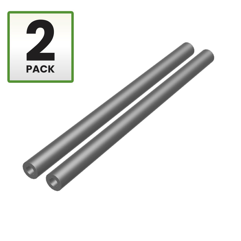 1/2" OD x 1/4" ID x 8" Long Steel Tube/Spacer (2 Pack) Metal Spacers Online Seamless Round Tubes/Spacers – Industrial Metal Tubing for DIY, Cutting, Welding, & Repairs Fits Screws and Bolts 1/4” or M6 2