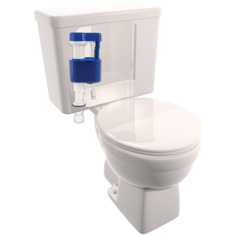 PlumbCraft Quick Shut-off Adjustable Flush Toilet Fill Valve Assembly 7030911, Toilet Fill Valve Replacement Kit for Toilets, Ideal Toilet Accessory for Toilet Repair, DIY Pump and Plumbing Equipment 4.1 x 13.25 x 2.5 inches