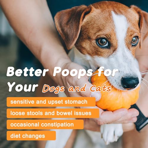 Pumpkin Powder for Dogs & Glucosamine for Dogs, 180 Freeze Dried Bites