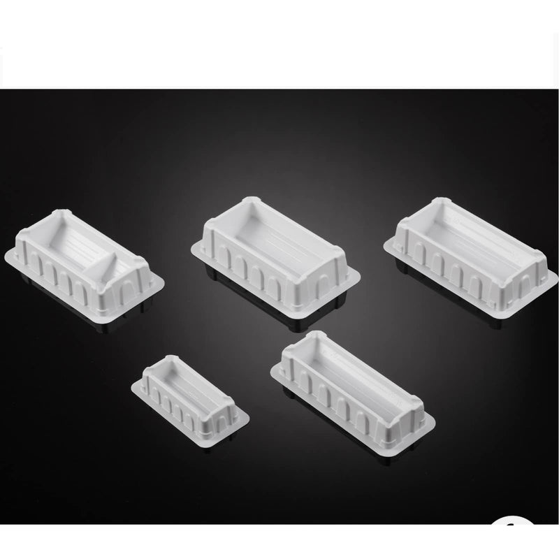 25ml Reagent Reservoir - Polystyrene, White,RNase/DNase Free & Pyrogen Safe(Pack of 50) 25mL