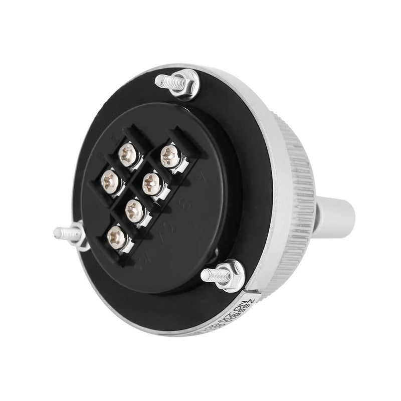 100PPR 6 Terminal Electronic Hand Wheel Manual Pulse Encoder for CNC System (White)