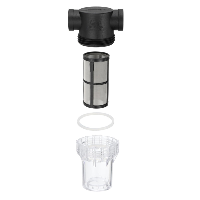PATIKIL 1/2 Inch Female in-Line Strainer with 100 Mesh Stainless Steel Filter Screen Water Pump Filter for Garden Irrigation Pressure Washer Inlet
