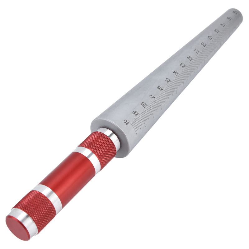 Aperture Gauge Conical Feeler Ruler Stainless Steel Inner Diameter Measuring Tool Tapered Ruler Digital Aperture Gauge 15‑30mm