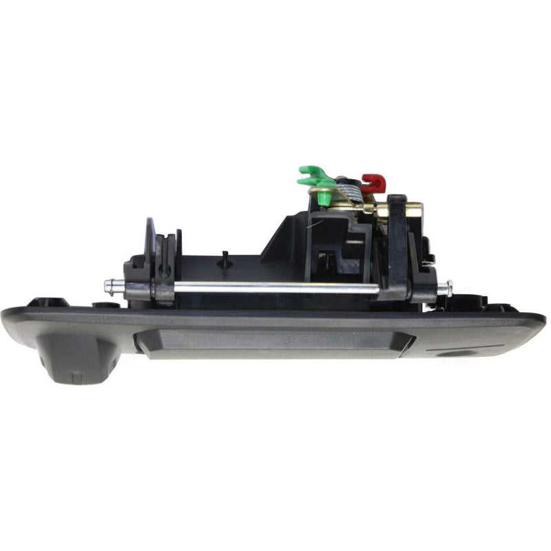 KarParts360 Tailgate Handle for Toyota Tundra 2014-2020 | Outside | w/Cam & Key Holes | Black | Plastic | TO1915118 | 690900C090