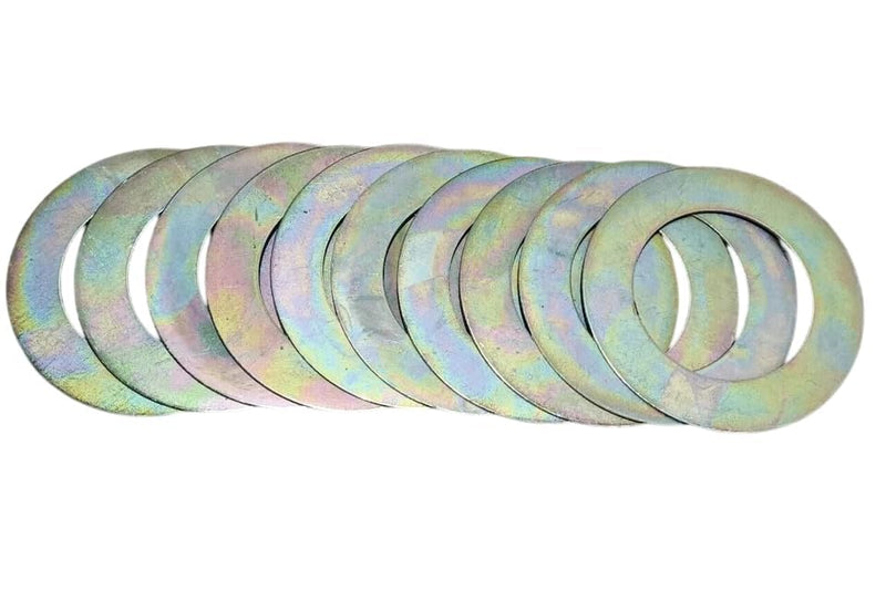 Bucket Pin Shims Washers Size 80 mm x 45 mm x 2 mm Set of 10 Pcs Fits and Compatible with Various Earthmoving Machines