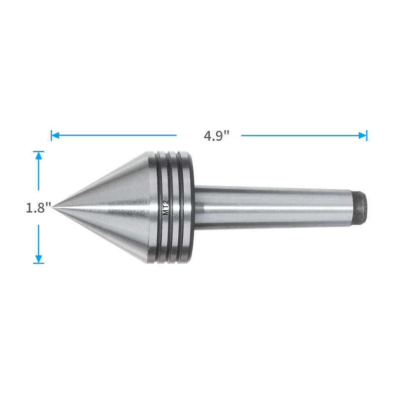 MT2 Heavy Duty Live Tailstock Center for wood lathe