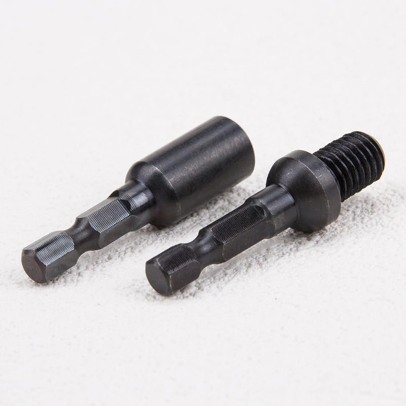 2Pcs High Stability M10 Hanger Bolt Driver Double-Ended Screw Nut & Threaded Insert Driver Tool for Woodworking Home Appliance Fixing(1/4 Inch Drive M10*1.5mm) - NewNest Australia