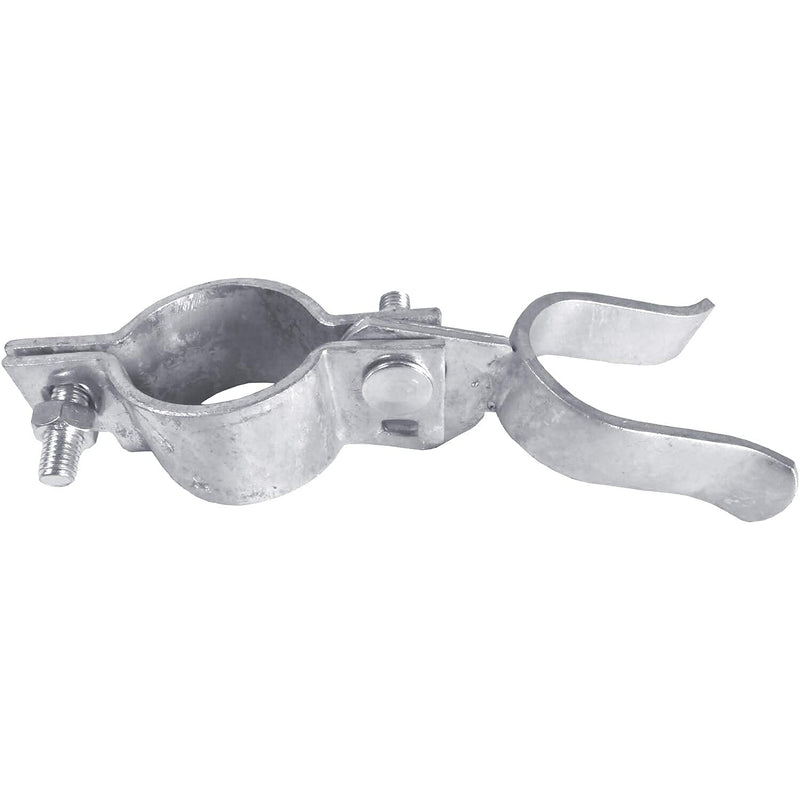1-5/8" x 4" Chain Link Fence Gate Fork Latch - Fence Gate Latch - Galvanized Fence Gate Latch with Hole for Padlock 1-5/8" x 4"