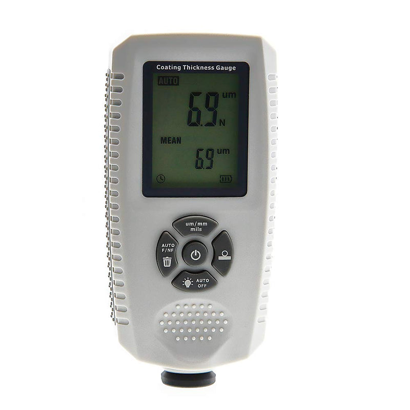 Coating Thickness Gauge Digital Paint Thickness Meter Tester with Tool Box Range 0~1500um Economy Version