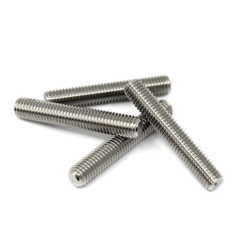 Beduan 304 Stainless Steel Long Threaded Screw, M6-1.0 Thread Pitch, Fully Threaded Rod, Right Hand Threads, 250 mm Length (Pack of 2) M6*1.0(pack of 2)