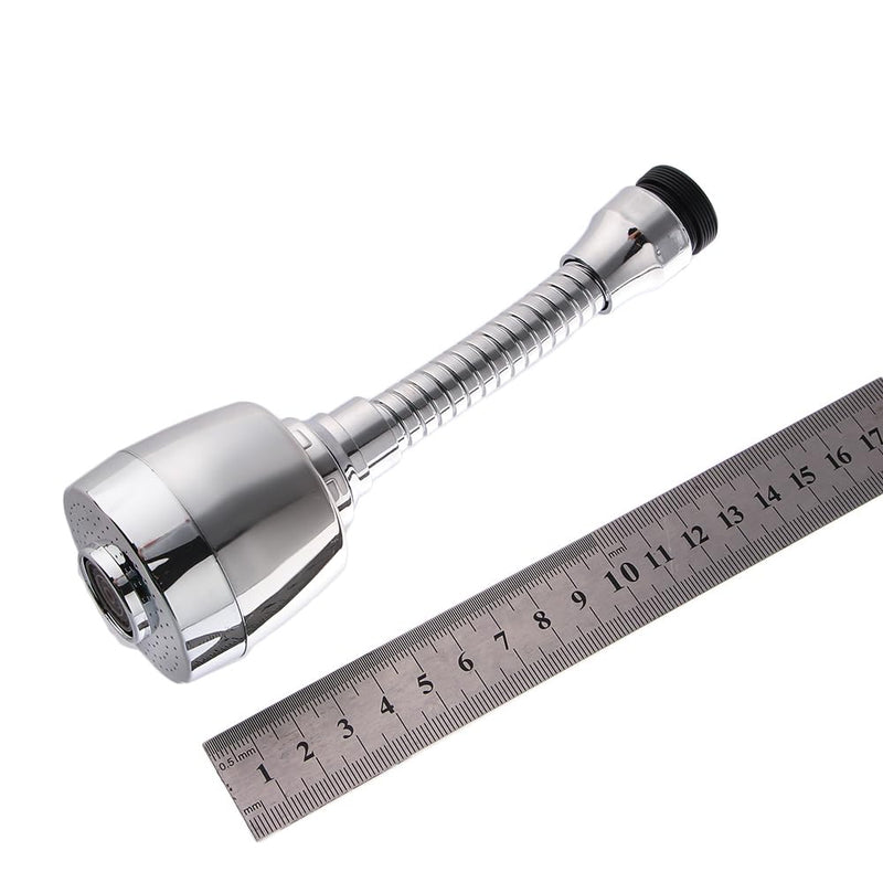 Vctitil Stainless Steel Faucet Extender Sprayer Nozzle 2 Modes 360 Degree Rotatable Flexible Water-Saving Splash Proof Spray