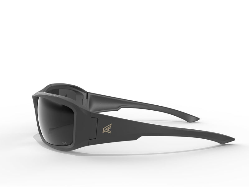 EDGE Brazeau Safety Glasses, Z87 Polarized Safety Sunglasses, Impact/Scratch Resistant, 99.9% UV Protect, ANSI Z87 Rated Black Frame Classic