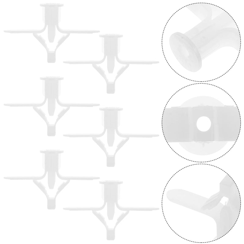 200 Pcs Plasterboard Expansion Tube, Anchors Plasterboard Plug Butterfly Bolts Nuts Frame Fixings Tube Drywall Anchor Kit Expansion Plugs Anchor Bolt Suite