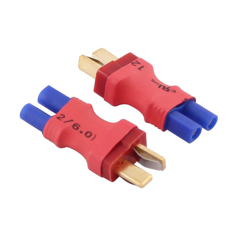 4pcs No Wires Connector: EC2 Female to Male T-Plug Style Adapter(C35-4)