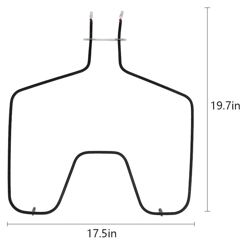WB44T10010 Oven Element Replacement fit for GE-Spectra,Oven Element fit for KEN.MORE 911 Oven Bottom Heating Element,164D3871P001 JBS55WK2WW JBP67BH1WH JBP64WB4WW JBP64BH2WH JBP62DM2BB prime&swift
