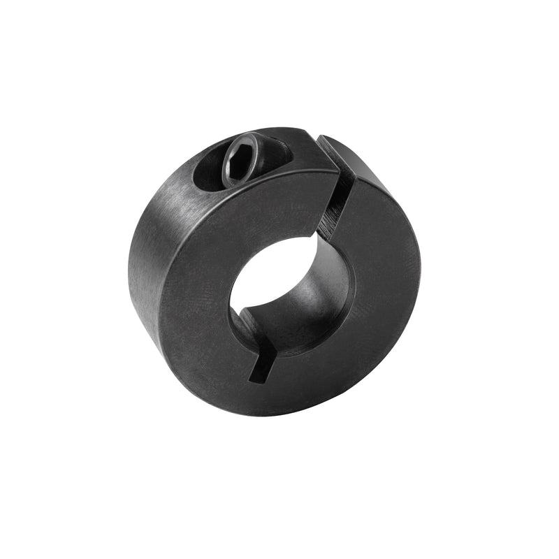 (4-Pack) Shaft Collar 3/4" Bore, 1045 Steel Set Screw Split Clamp-On Collars, 11/2" OD, 1/2" Thickness, with M4 Set Screws 3/4" Bore Size 4
