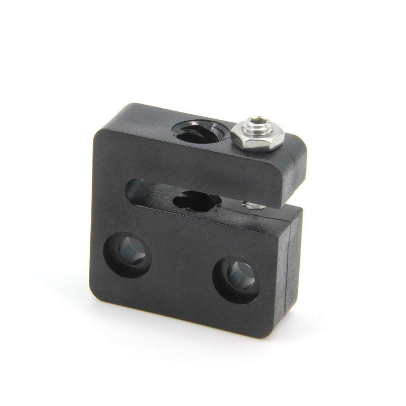 Zeberoxyz 2PCS Anti-Backlash Nut Block for 8mm Diameter, 2mm Pitch 8mm Lead POM Screw Nut for CNC and 3D Printer (8mm Lead-4-heads) 8mm Lead-4-heads