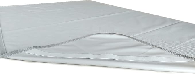 (All Season Type) 2-Way Pique Knitting Waterproof Bedwetting Sheet Single 39.4 x 82.7 inches (100 x 210 cm) (Light Gray) Full Body Use, Commercial Use, Flat - NewNest Australia