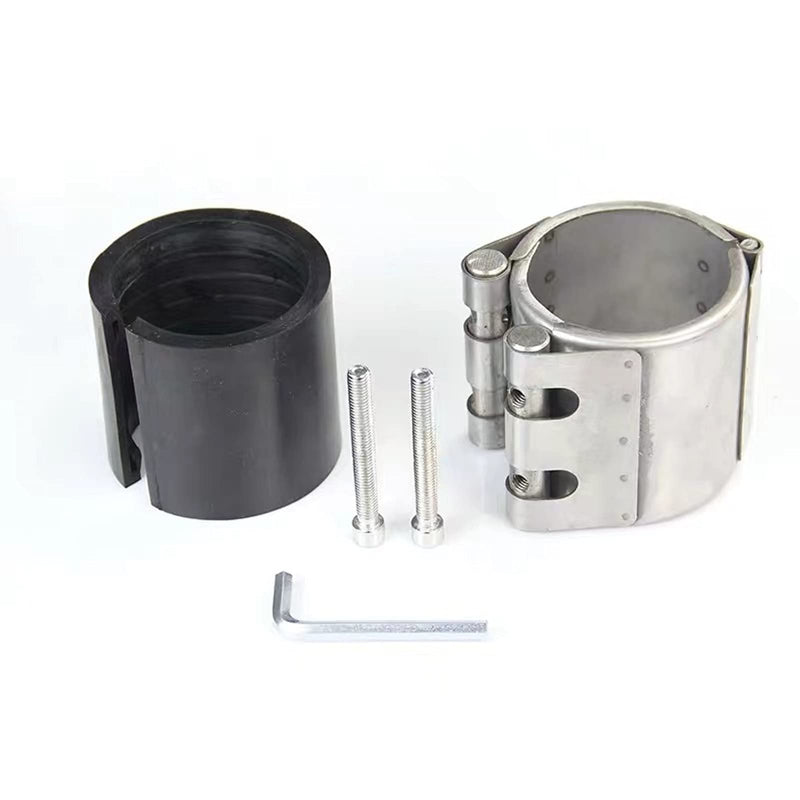 Pipe Repair clamp,Leak Sealer,Emergency Pipe Repair Kit for Plastic and Metal Pipes (56mm-59mm/2 inch) 56mm-59mm/2 inch