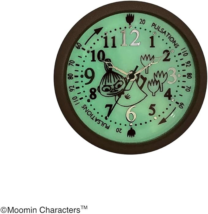 Moomin 2-Way Watch (Phosphorescent Board) Little My Baby Pink [ST-CM0011] - NewNest Australia