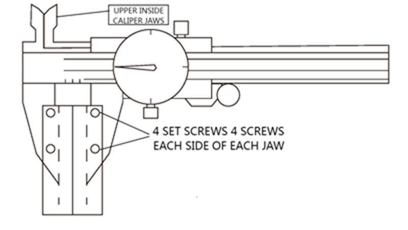 New Style Centerline Plus Caliper Accessory Kit 12pcs Set | It can be adapted to various brands of vernier calipers, electronic calipers, or dial calipers