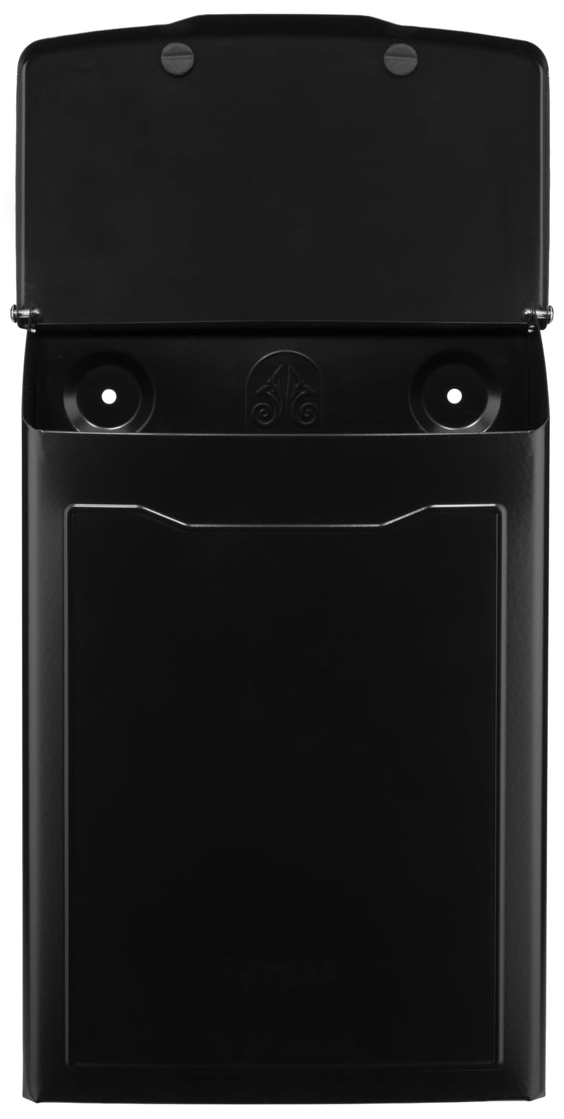 Architectural Mailboxes 2681B Black Marina Wall Mount Mailbox, Small