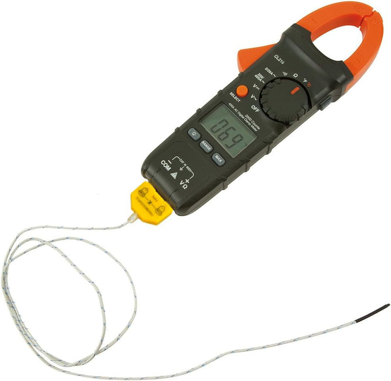 69028 Replacement Thermocouple,Compatible with Klein Tools multimeters and clamp Meters Banana Type Plugs