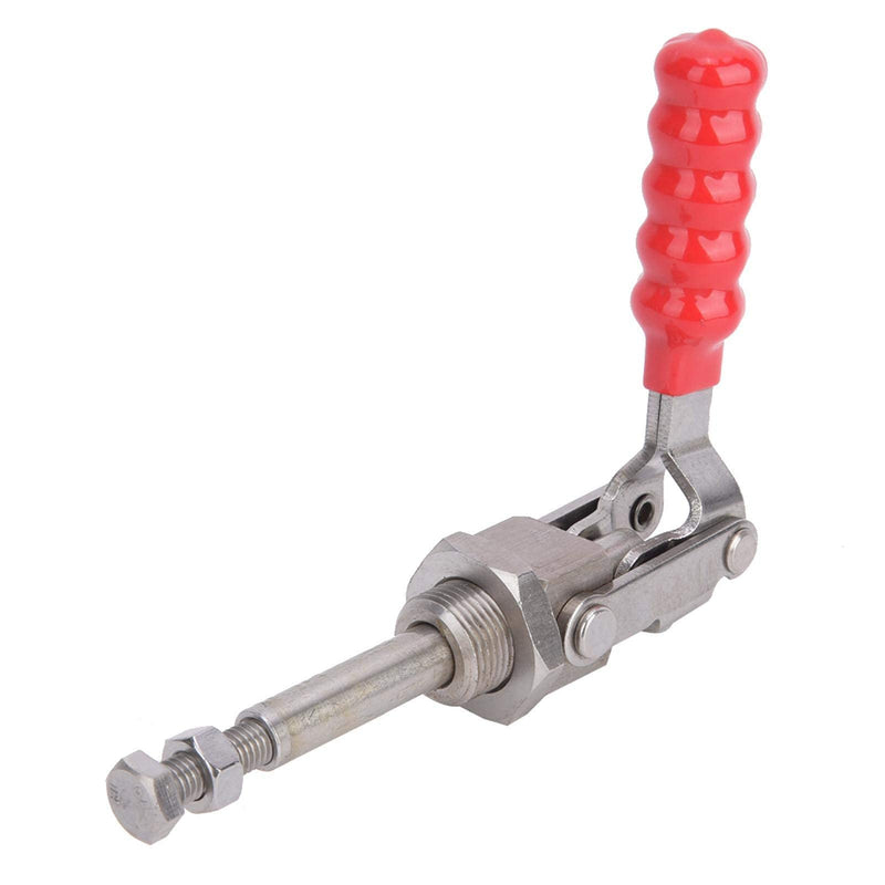 BORDSTRACT 136kg Toggle Clamp, 304 Stainless Steel Toggle Clamp 180 Degree Push Pull Toggle Clamp Gh-36204SS Hand Tool Lightweight Quick Release Tool Push Rod