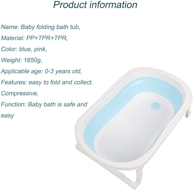vineying Pet Folding Bathtub, Foldable Bathtub, For Cat and Dog Bath, Multi-functional, Large Capacity, Convenient Storage, Wash Tub - NewNest Australia