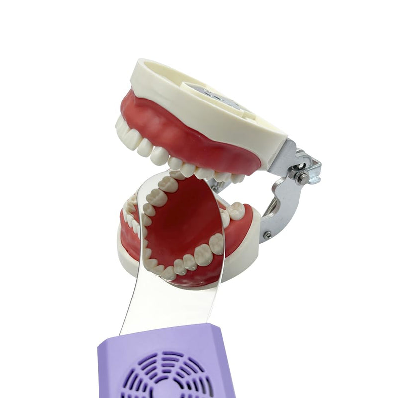 Fog-Free Dental Photographic Mirror, YOUYA DENTAL Dental Occlusal Mirrors Double Sided Reflector Occlusal Intraoral Mouth Mirrors Oral Inspection Kits with 4 Plated Glass Reflectors (Purple) Purple