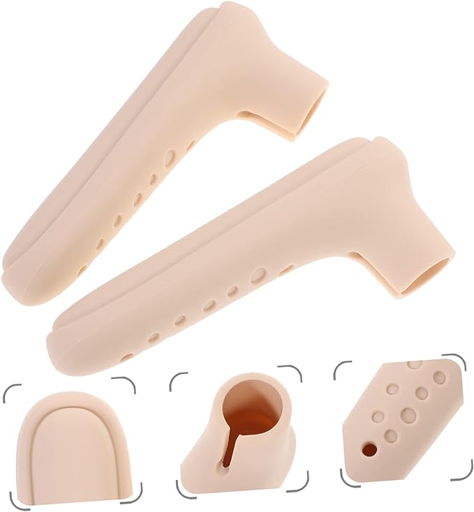 SHOWERORO 2pcs Door Handle Cover Silicone Door Handle Grip Child Proof Door Handle Child Proof Door Handle Cover Door Handle Sleeve Baby Proof Door Silicone Door Hang - NewNest Australia