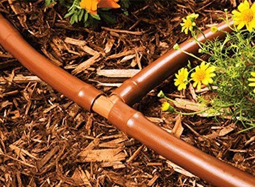 Irrigation Fittings Kit for 1/2" Tubing 20 PIECE SET - 5 Tees, 5 Couplings, 5 Elbows, 5 End Cap Figure 8 Plugs - Barbed Connectors (For Rain Bird 16mm .520 ID and Compatible Drip or Sprinkler Systems) Black